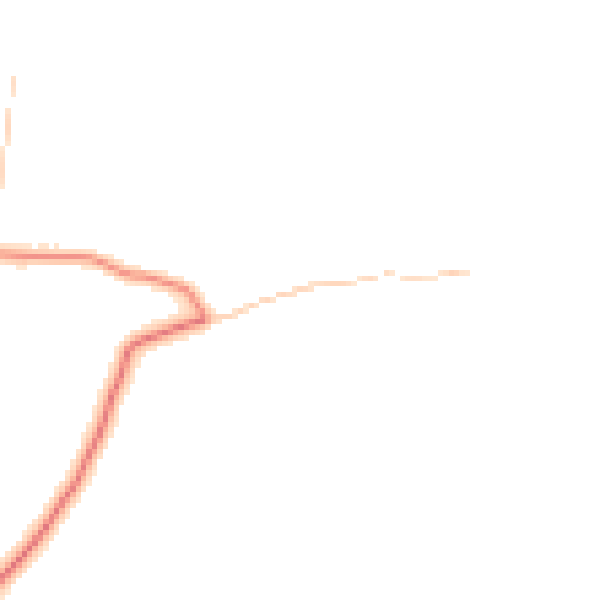 Daytime road noise heatmap for CA10 1RN