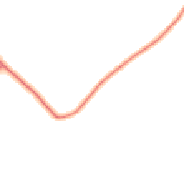 Daytime road noise heatmap for CA10 1SN
