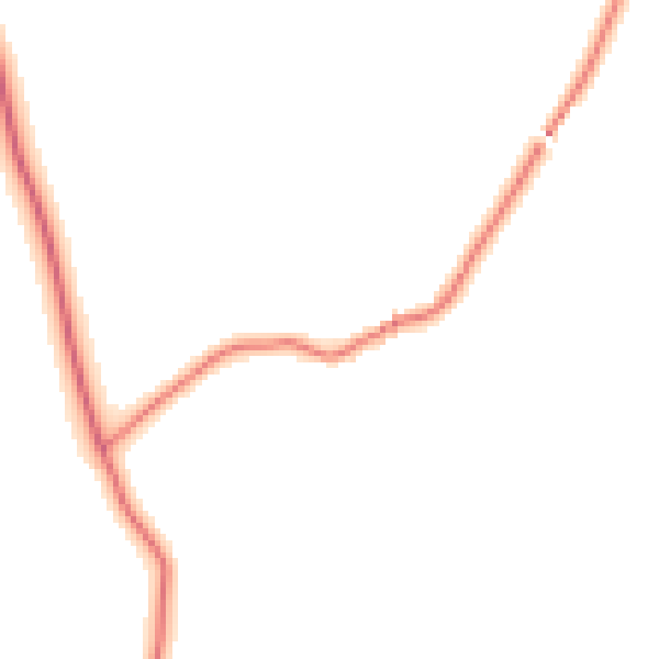 Daytime road noise heatmap for CA10 1XS
