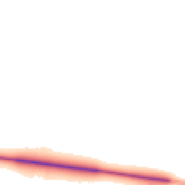 Night-time road noise heatmap for CA10 2AP