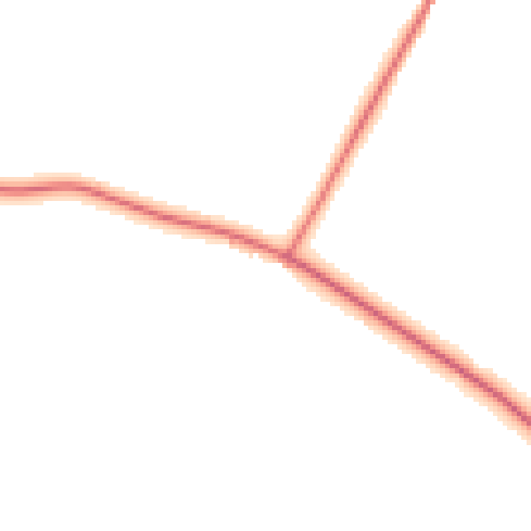 Daytime road noise heatmap for CA10 2DG
