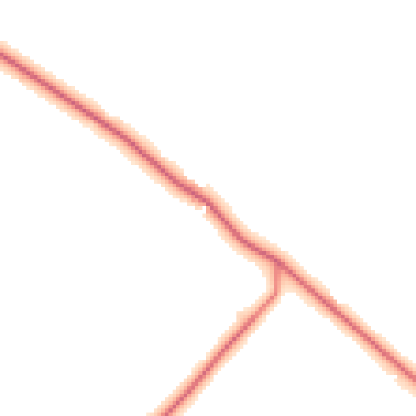 Daytime road noise heatmap for CA10 2DH