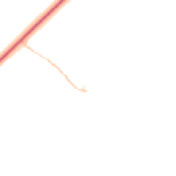 Daytime road noise heatmap for CA10 2DX
