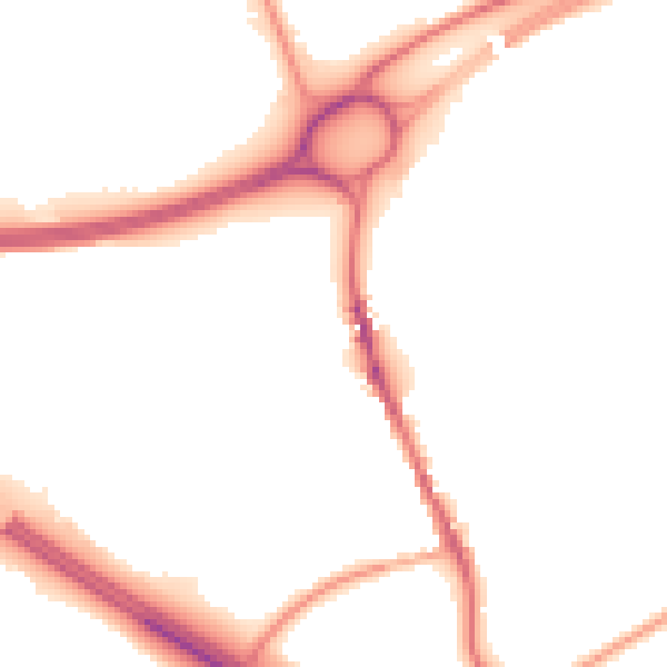 Night-time road noise heatmap for CA10 2DY