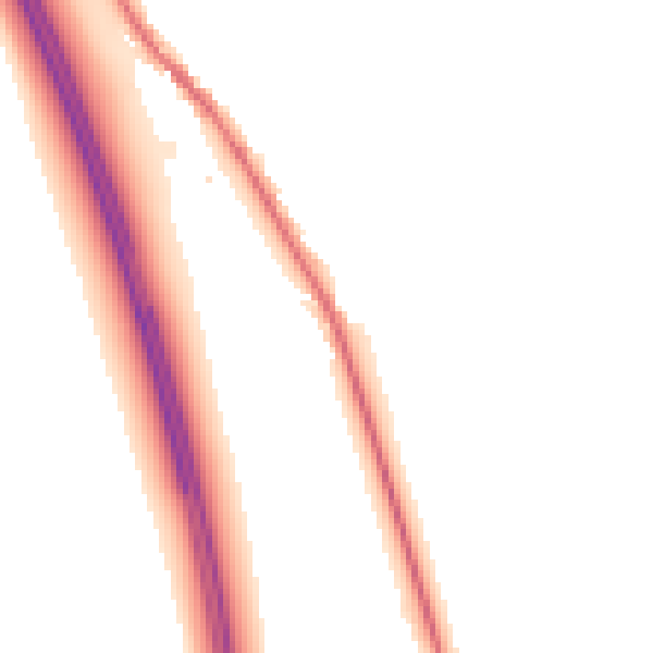 Night-time road noise heatmap for CA10 2EP