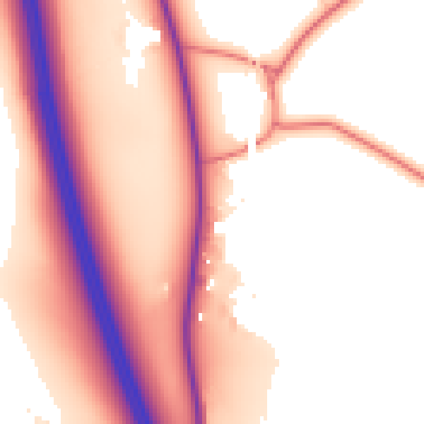 Daytime road noise heatmap for CA10 2EZ