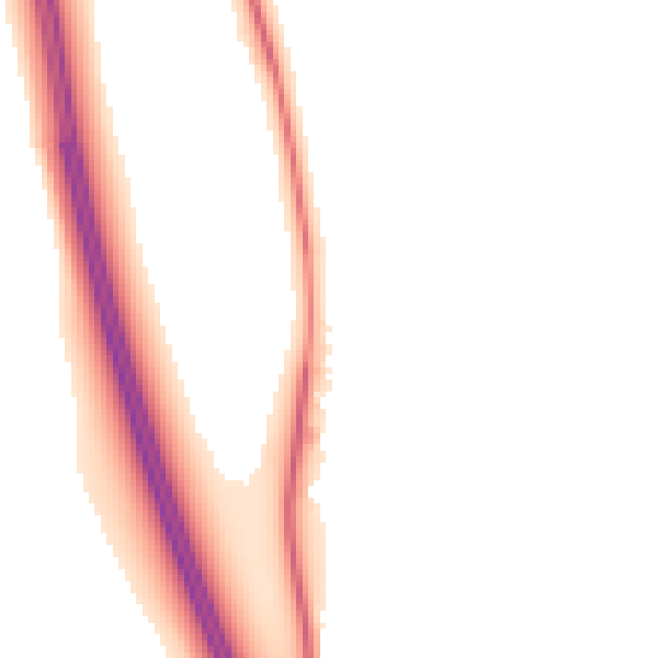 Night-time road noise heatmap for CA10 2EZ