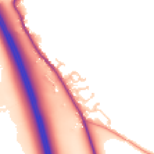 Daytime road noise heatmap for CA10 2FE