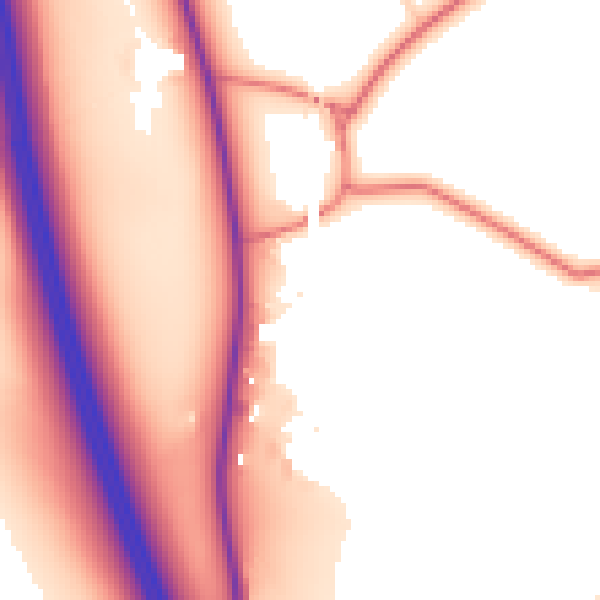 Daytime road noise heatmap for CA10 2HB