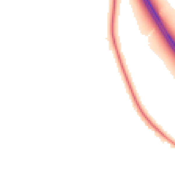 Night-time road noise heatmap for CA10 2HP