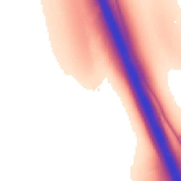 Daytime road noise heatmap for CA10 2JA