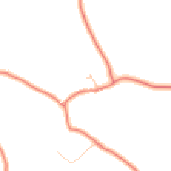 Daytime road noise heatmap for CA10 2QP
