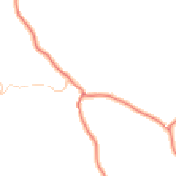 Daytime road noise heatmap for CA10 2RR
