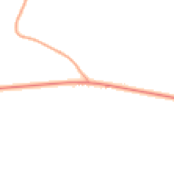 Night-time road noise heatmap for CA10 3DN