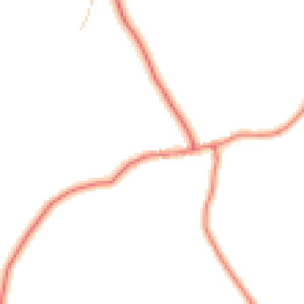 Daytime road noise heatmap for CA10 3HD
