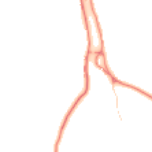 Daytime road noise heatmap for CA10 3HR