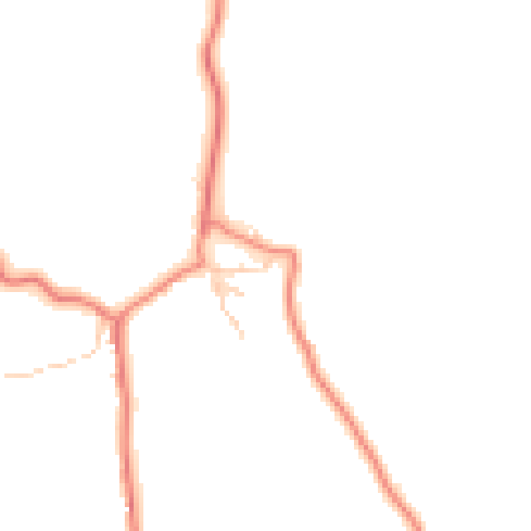 Daytime road noise heatmap for CA10 3HZ