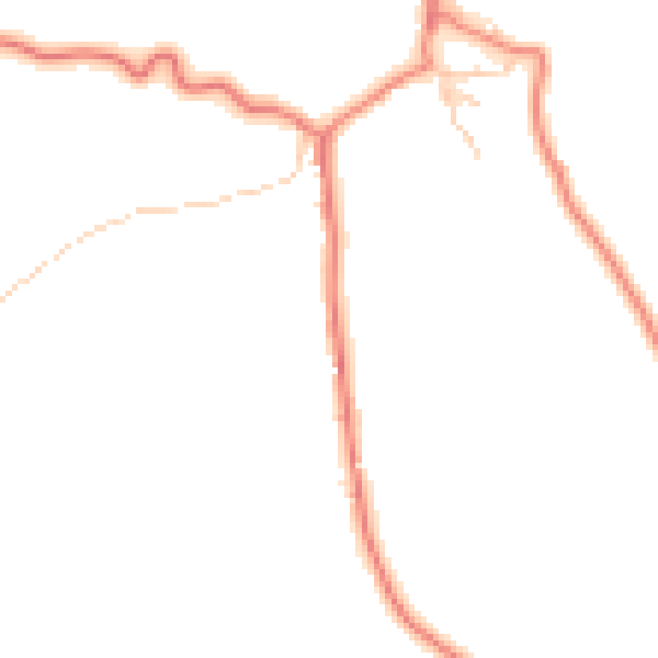 Daytime road noise heatmap for CA10 3JP