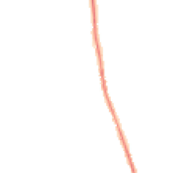 Night-time road noise heatmap for CA10 3LT