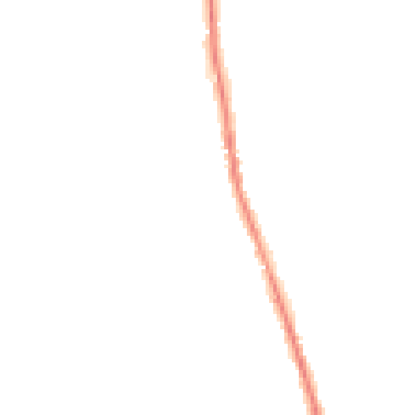 Night-time road noise heatmap for CA10 3LU