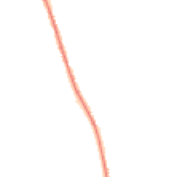 Night-time road noise heatmap for CA10 3PU