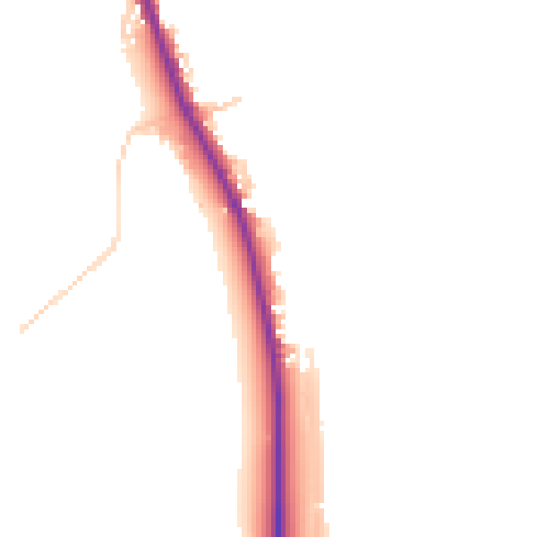 Daytime road noise heatmap for CA10 3PY