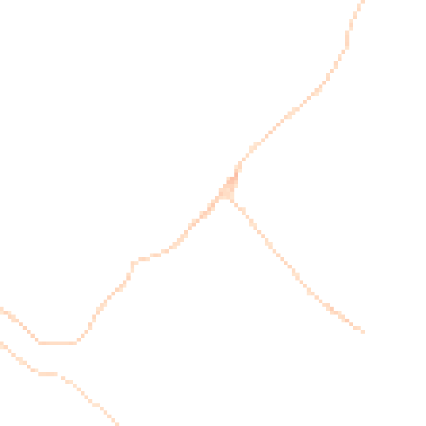 Daytime road noise heatmap for CA10 3QF