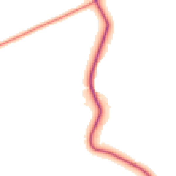 Daytime road noise heatmap for CA10 3UB