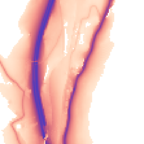 Daytime road noise heatmap for CA10 3XH