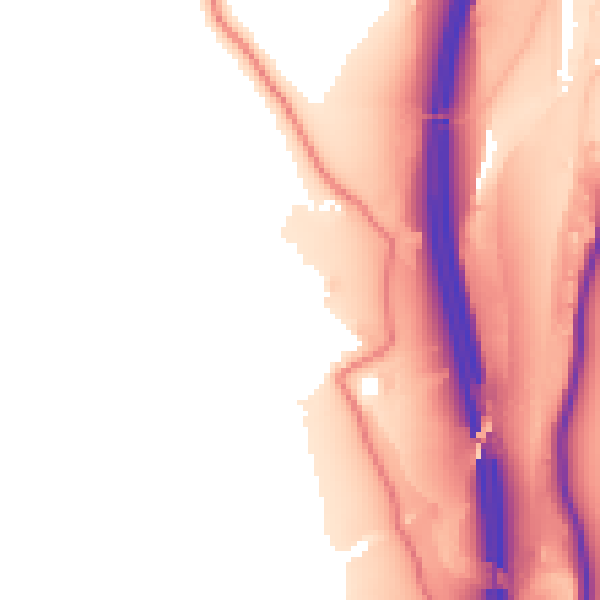 Daytime road noise heatmap for CA10 3XU