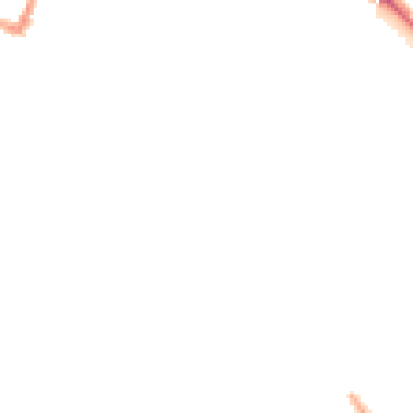 Night-time road noise heatmap for CA2 4AY