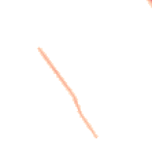 Night-time road noise heatmap for CA2 4JF