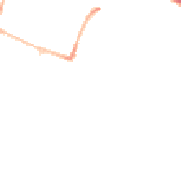 Night-time road noise heatmap for CA2 5JR