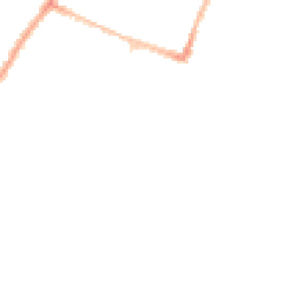 Night-time road noise heatmap for CA2 5LT