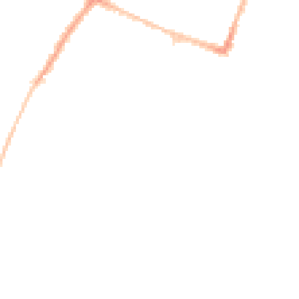 Night-time road noise heatmap for CA2 6AB