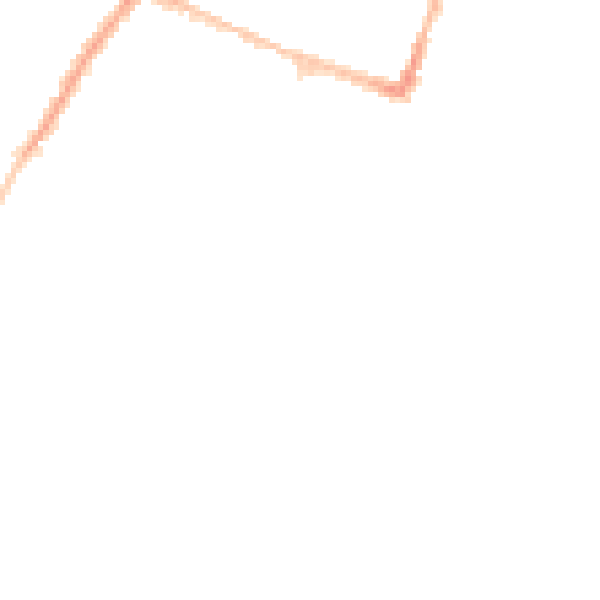 Night-time road noise heatmap for CA2 6AZ