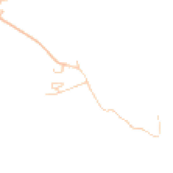 Daytime road noise heatmap for CA2 6BN