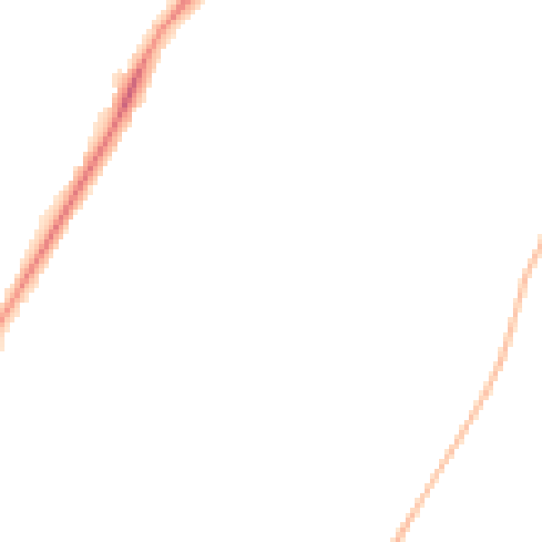 Night-time road noise heatmap for CA2 6QG