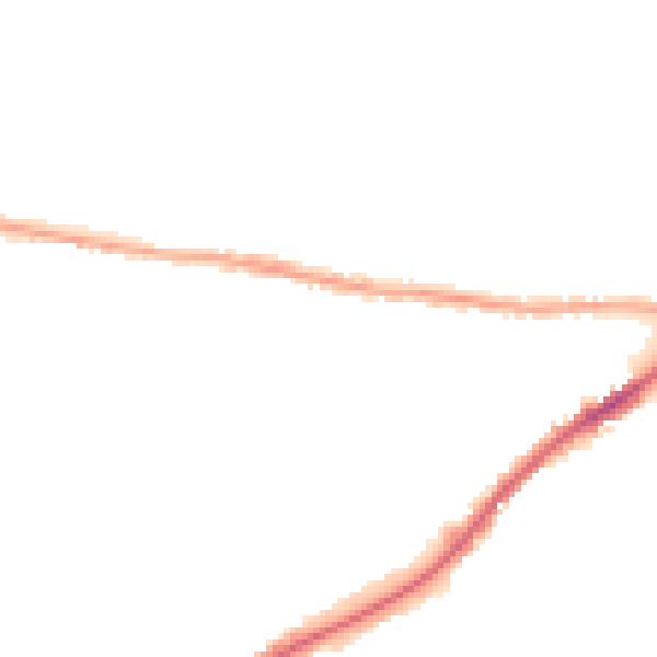 Night-time road noise heatmap for CA2 7DG