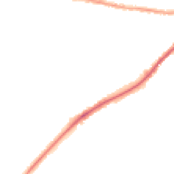 Night-time road noise heatmap for CA2 7DU
