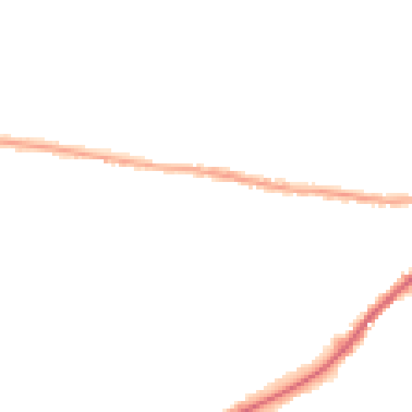 Night-time road noise heatmap for CA2 7JN