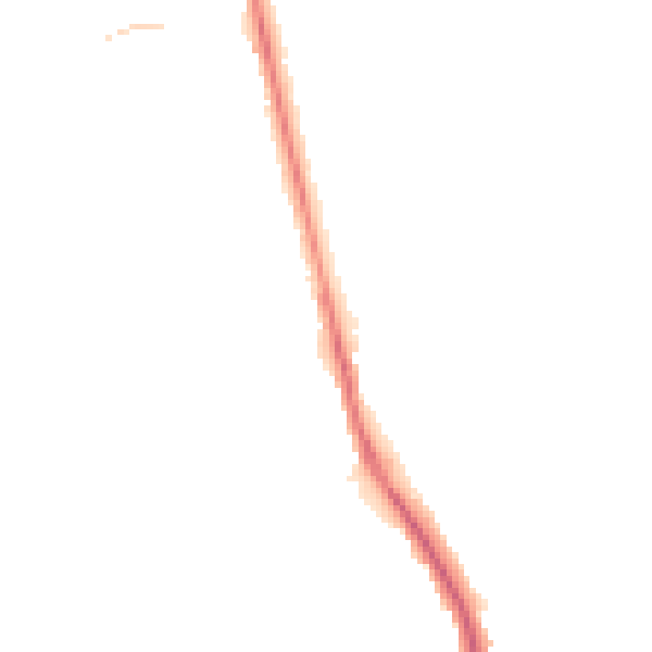 Night-time road noise heatmap for CA3 0AJ