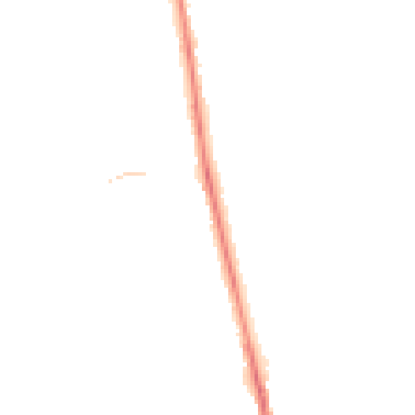 Night-time road noise heatmap for CA3 0AX