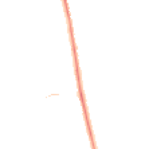 Night-time road noise heatmap for CA3 0BB