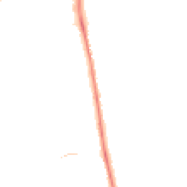 Night-time road noise heatmap for CA3 0BQ