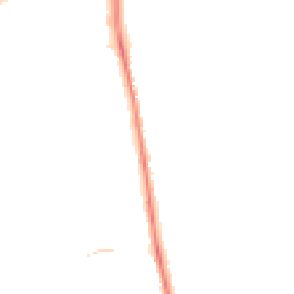 Night-time road noise heatmap for CA3 0DE