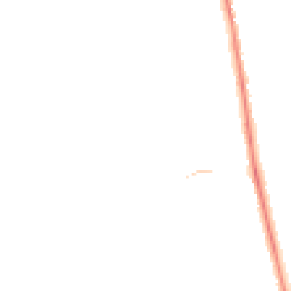 Night-time road noise heatmap for CA3 0DN