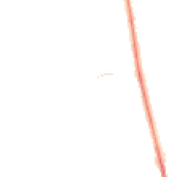 Night-time road noise heatmap for CA3 0DP