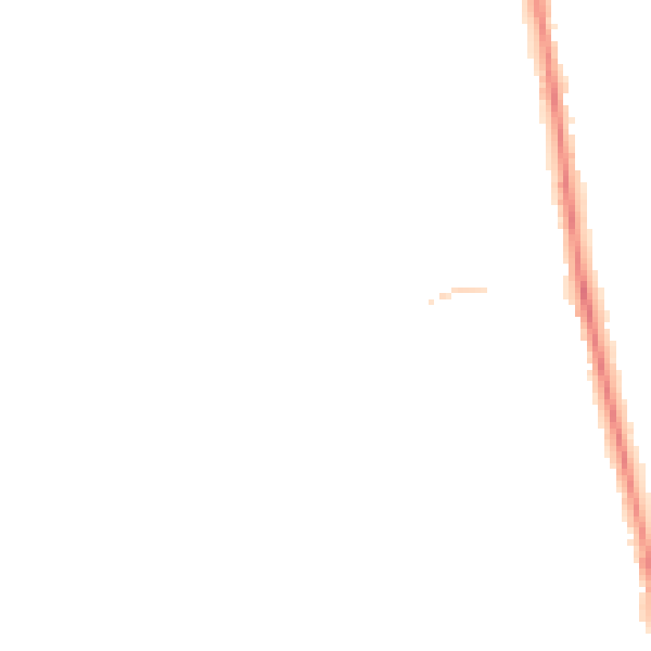Night-time road noise heatmap for CA3 0DT
