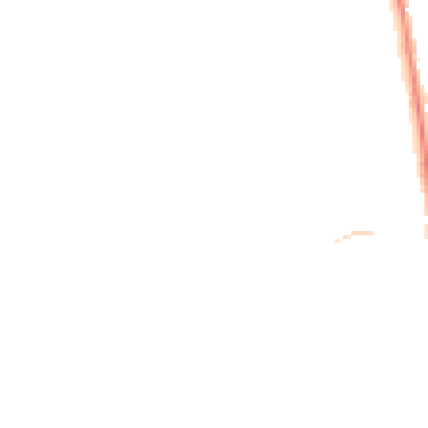 Night-time road noise heatmap for CA3 0DX